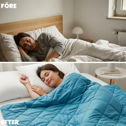 SenseCool -  Sov Djupare, Vakna Utvilad, Utan Svett & Störningar